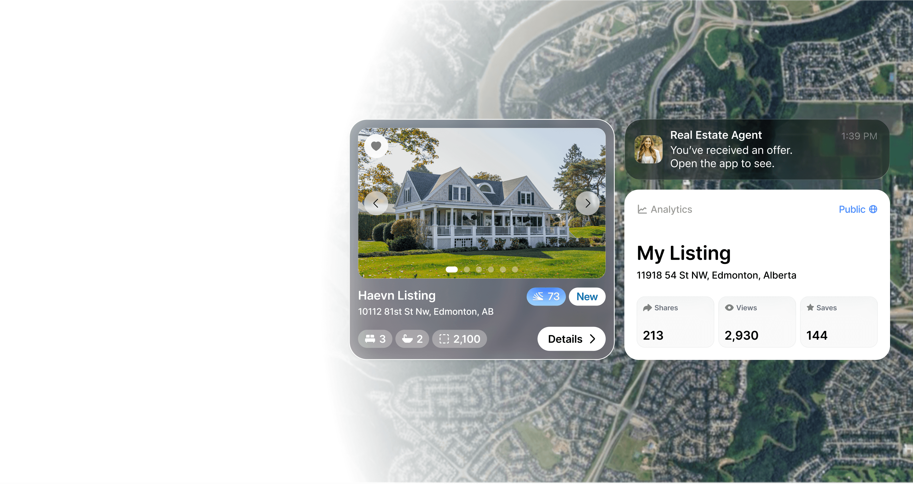 Haevn listing overview